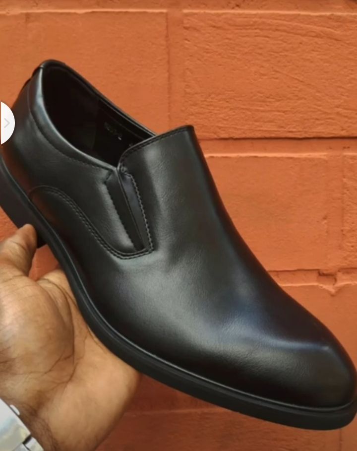 Genuine  leather men's Official Shoes animal Leather Shoes Breathable Dress Shoes Pointed Toe Formal Shoes Hot Fashion Wedding real Leather Man Pointed Boy Formal Office Shoe Dad