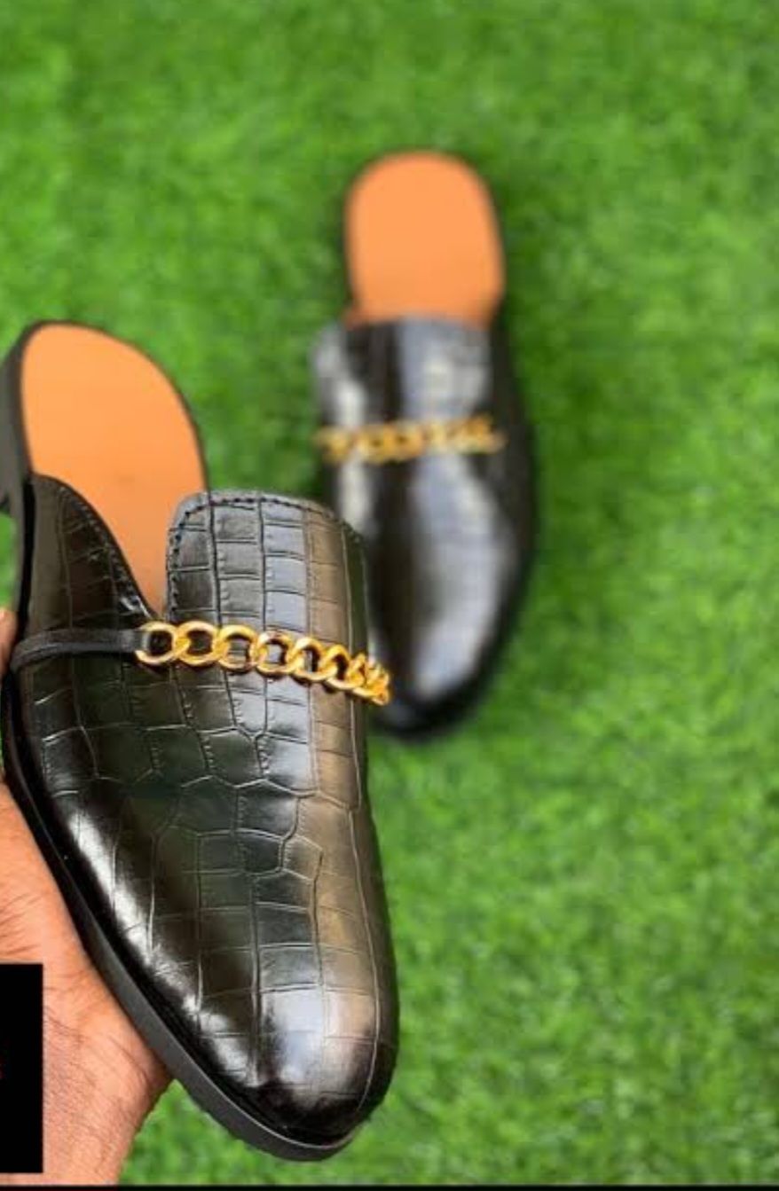 Genuine pure leather men's Official Shoes mules animal Leather  Shoes Breathable Dress Shoes Pointed Toe Formal Shoes Hot Fashion Wedding real Leather Man Pointed Boy Formal Office Shoe Dad