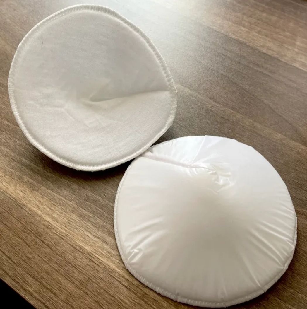 4PAIRS Reusable Nursing Breast Pads Washable Soft Absorbent Baby Breastfeeding Breast Pads Cotton thickening