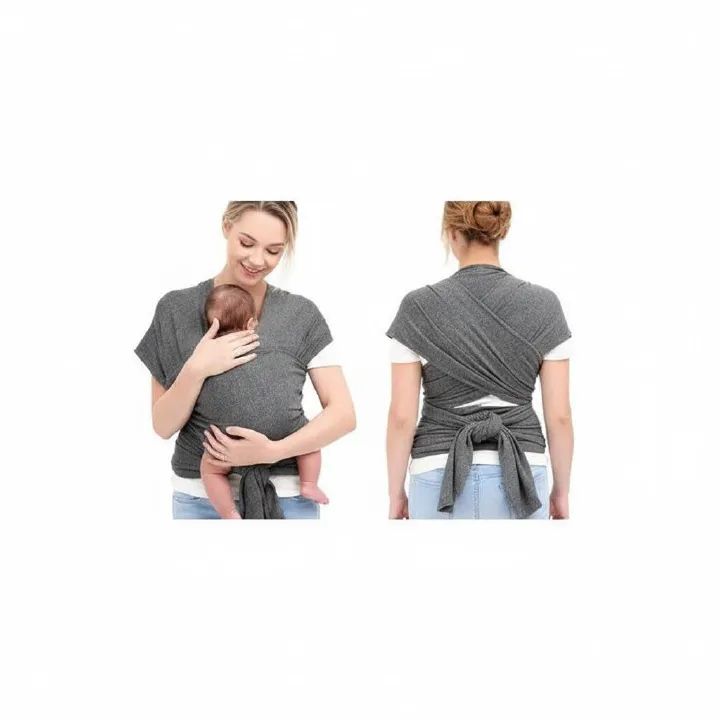 Totowrap Adjustable Baby Carrier - Premium Soft Wrap Sling for Newborns & Infants - Breathable & Hands-Free Bonding Wrap