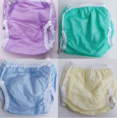 Washable Waterproof Nylon Baby Urine Pants – Breathable & Reusable Potty Training Underwear