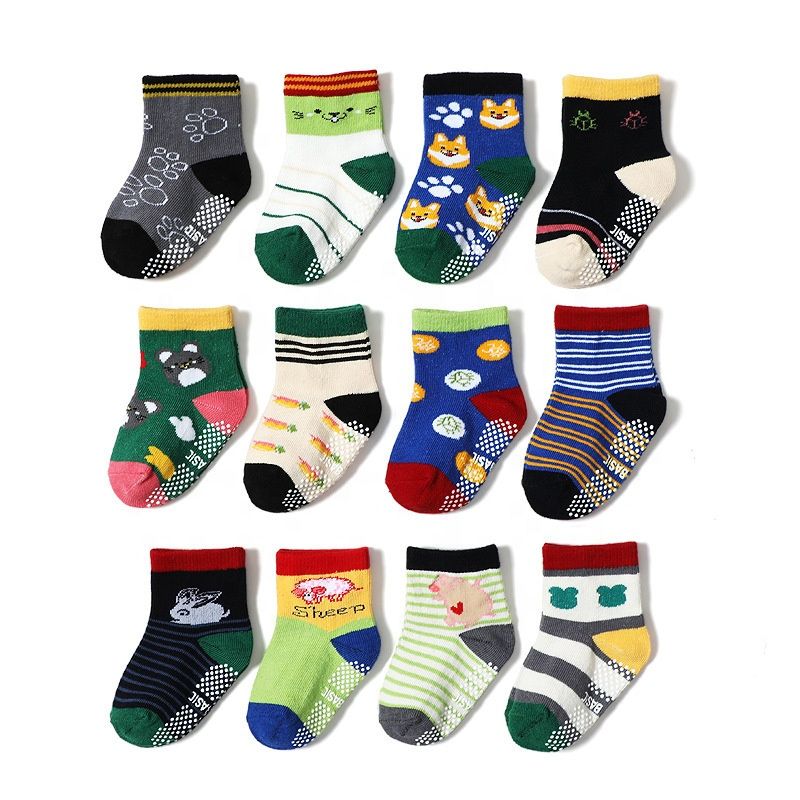 12 PAIRS,6 pairs Coolest Warm Newborn Baby Socks and Very comfortable for both boys and girls.