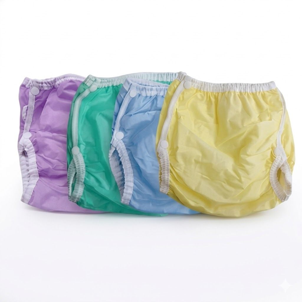 Washable Waterproof Nylon Baby Urine Pants – Breathable & Reusable Potty Training Underwear