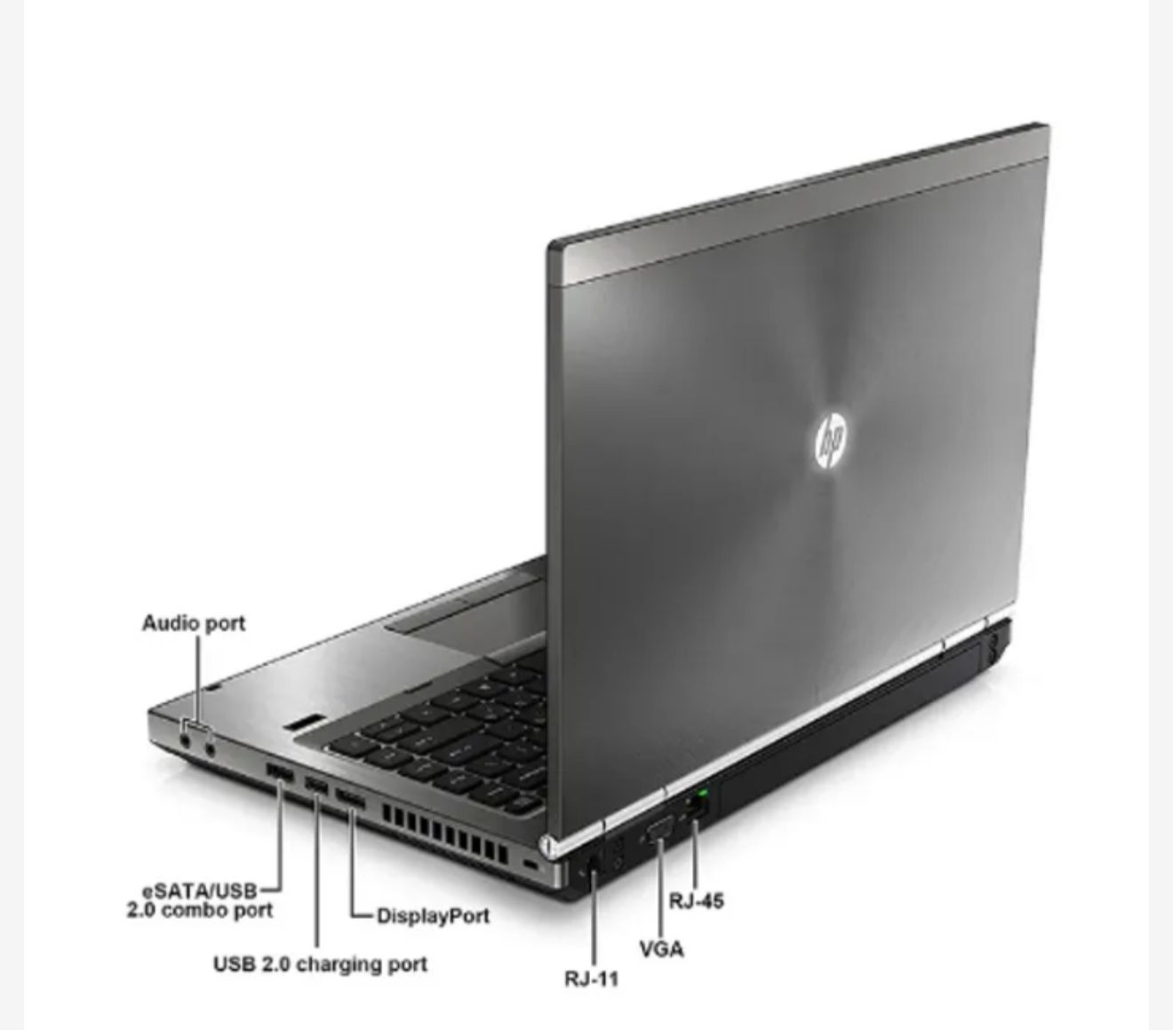 (FREE BAG) REFURBISHED HP ELITEBOOK 8460P CORE INTEL I5 8GB RAM / 500GB HDD STORAGE COMPUTER LAPTOP WINDOWS 10 PRO AND OFFICE INSTTALLED