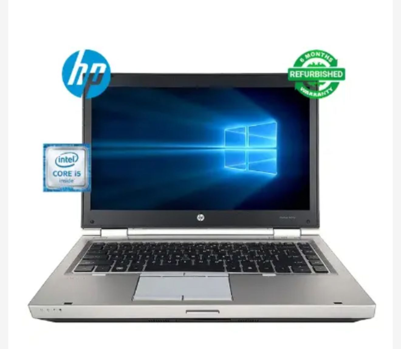 (FREE BAG) REFURBISHED HP ELITEBOOK 8460P CORE INTEL I5 8GB RAM / 500GB HDD STORAGE COMPUTER LAPTOP WINDOWS 10 PRO AND OFFICE INSTTALLED