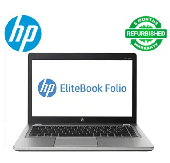 (SPECIAL OFFER) HP ELITEBOOK FOLIO 9470 CORE I5 8GB RAM 500GB HDD,14 "INCH ,5TH GENERATION ,REFURBISHED LAPTOP,SILVER, WINDOWS 11