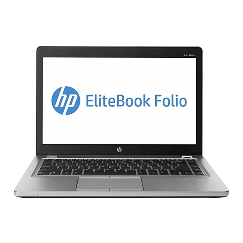(SPECIAL OFFER) HP ELITEBOOK FOLIO 9470 CORE I5 8GB RAM 500GB HDD,14 "INCH ,5TH GENERATION ,REFURBISHED LAPTOP,SILVER, WINDOWS 11