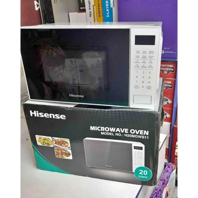 Hisense H20MOWS11 - 20 Litres Microwave - White (2YRs WRTY)