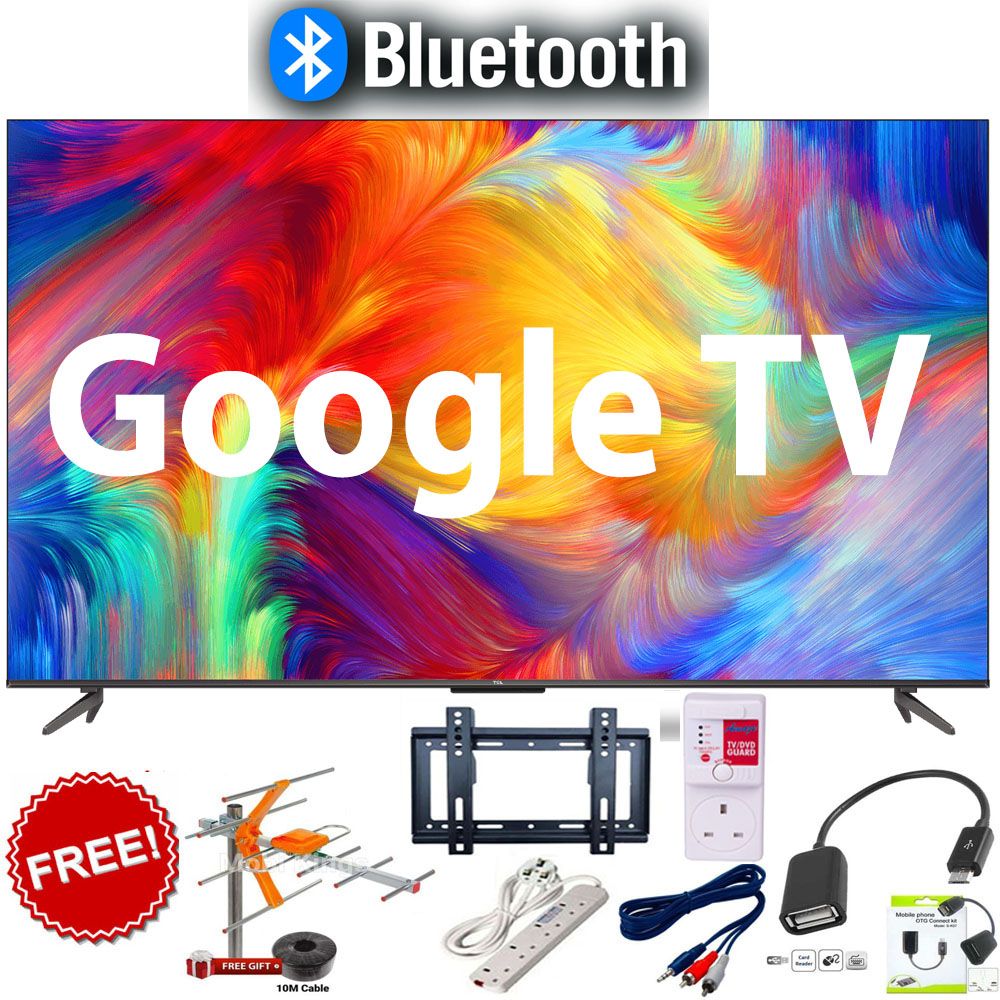 TCL 43" Inch-S5400-BLUETOOTH TV,FUL HD-Smart & Digital ANDROID/GOOGLE TELEVISION,DOLBY AUDIO,FRAMELESS-NETFLIX-YOUTUBE+6 FREE GIFTS