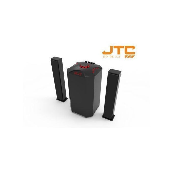 JTC 2.1 Home Theatre,Bluetooth/FM / MIC /USB Modern speaker system
