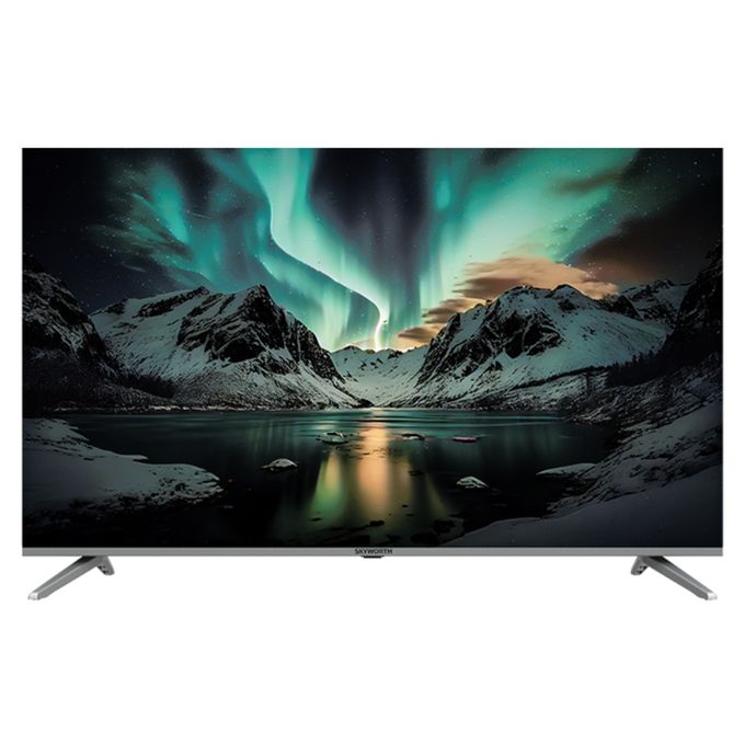 Skyworth 43E5500G, 43-inches Full HD 2024 Frameless Google TV-BLACK+1 YEAR WARRANTY