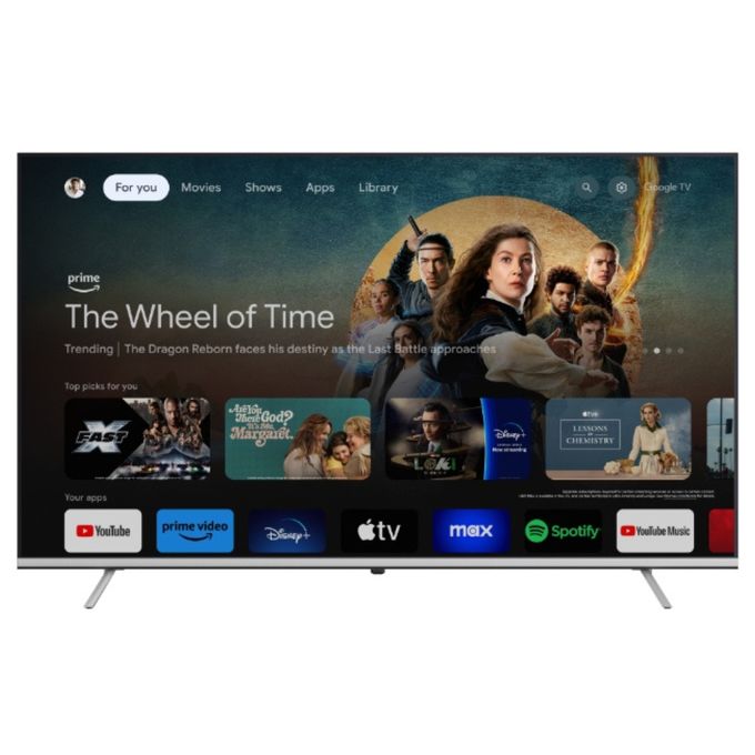 Skyworth 43E5500G, 43-inches Full HD 2024 Frameless Google TV-BLACK+1 YEAR WARRANTY