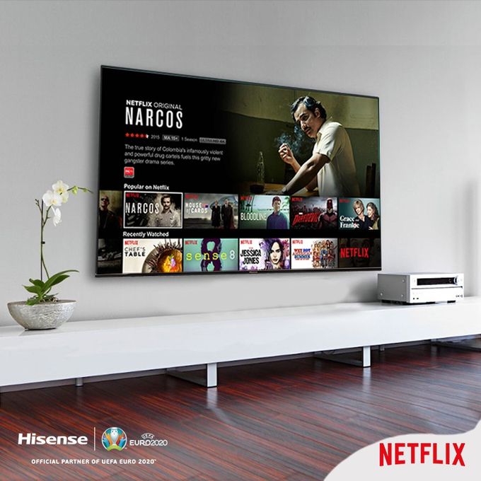 Hisense 58" Inch 58A6K VIDAA OS LED ,BLUETOOTH TV,ULTRA HD 4K,Frameless Smart TV +2YRS WRTY