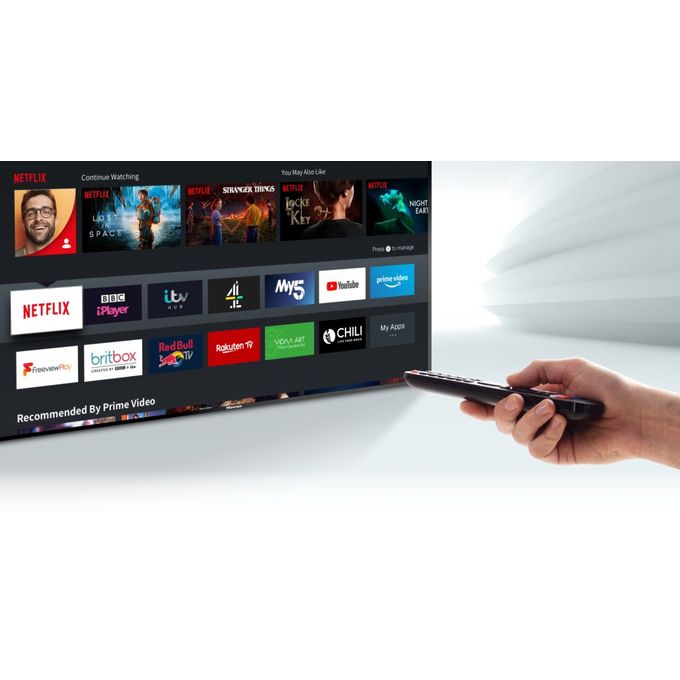 Hisense 58" Inch 58A6K VIDAA OS LED ,BLUETOOTH TV,ULTRA HD 4K,Frameless Smart TV +2YRS WRTY