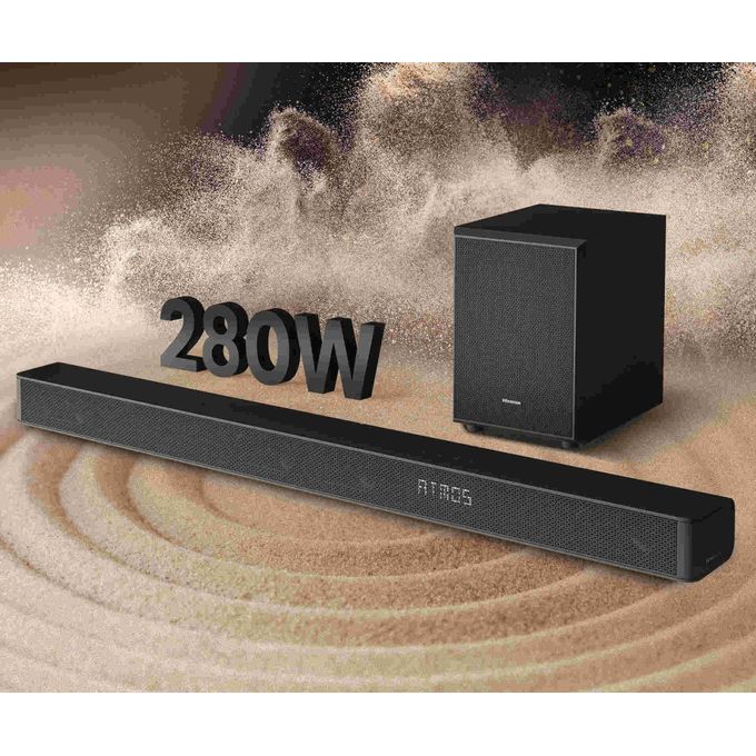 CLEARANCE SALE!! Hisense Sound Bar 280 Watts AX3100G+2 YEARS WARRANTY