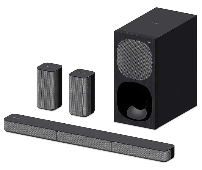 Sony HT-S20R 5.1Ch 400W Real Surround Soundbar with Dolby Digital Bluetooth Connectivity For Music Streaming Home Cinema System