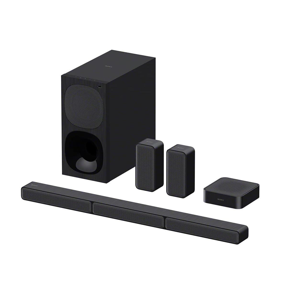 Sony 600Watts Home Theatre Sound Bar System Wireless Real Speaker 5.1CH , BT HT-S40R+1YR WARRANTY
