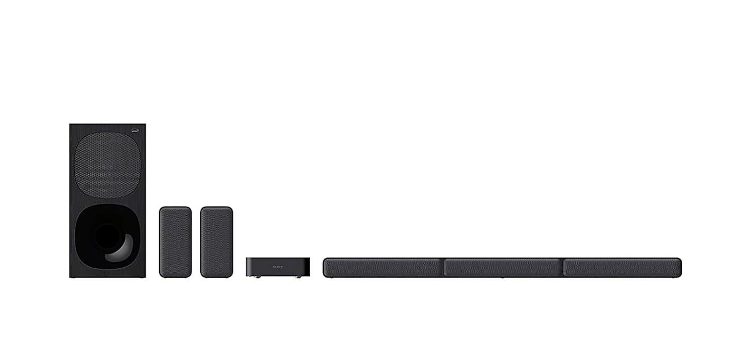 Sony 600Watts Home Theatre Sound Bar System Wireless Real Speaker 5.1CH , BT HT-S40R+1YR WARRANTY