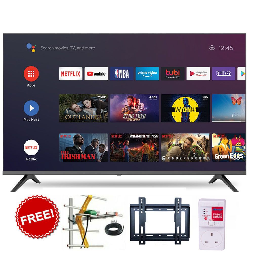 Hisense 32" Inch Frameless FHD SMART TV,Netflix,WIFI,INBUILT DECODER+FREE AERIAL+ TV GUARD+BRACKET+2YRS WARRANTY