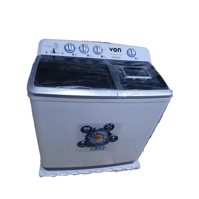 [Special OFFER]VON VWM-13AHK -13KG Twin Tub Washing Machine+12 MONTHS WARRANTY