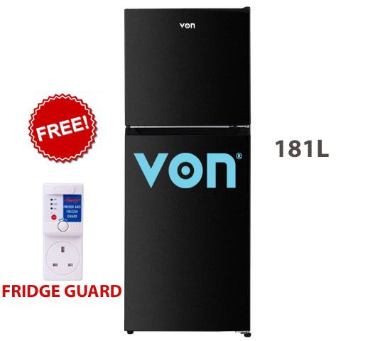 [NEW ARRIVAL] Von Hotpoint VRT-182NRAK Double Door Fridge - 181L,NO FROST-Dark Inox+1 YEAR WARRANTY