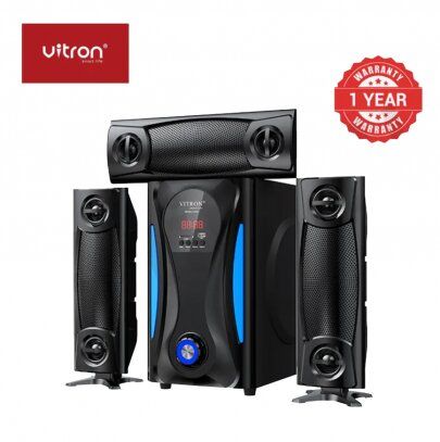 Vitron V643 NEW MULTIMEDIA SPEAKER FM/BT/USB-SUPERBASS,12000WATTS (1YEAR WARRANTY)