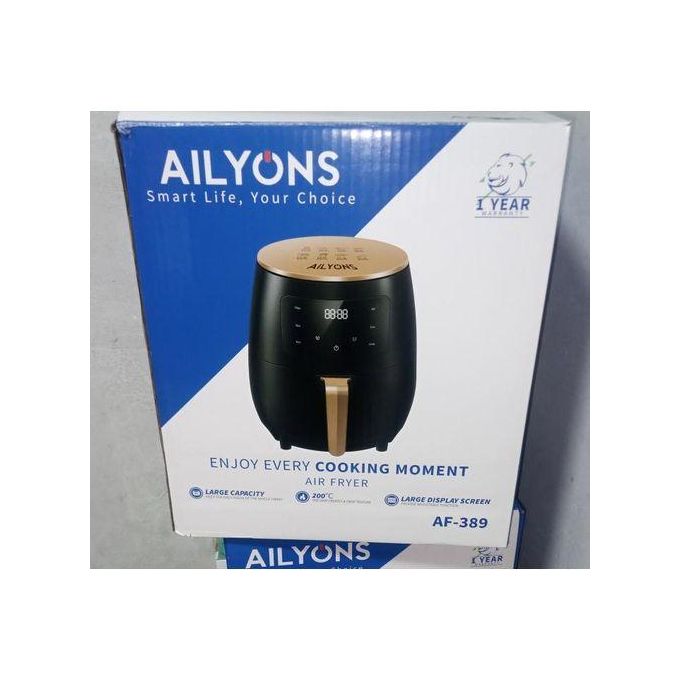 Ailyons AF-389, 5L Electric Air Fryer+1YR WARRANTY