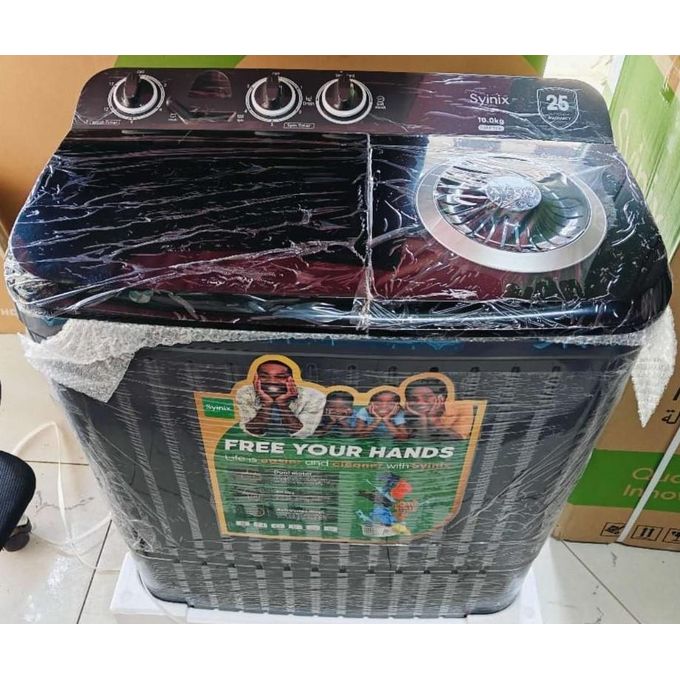 [Special OFFER] Syinix Washing Machine - 10KG Twin Tub-1yr Warranty