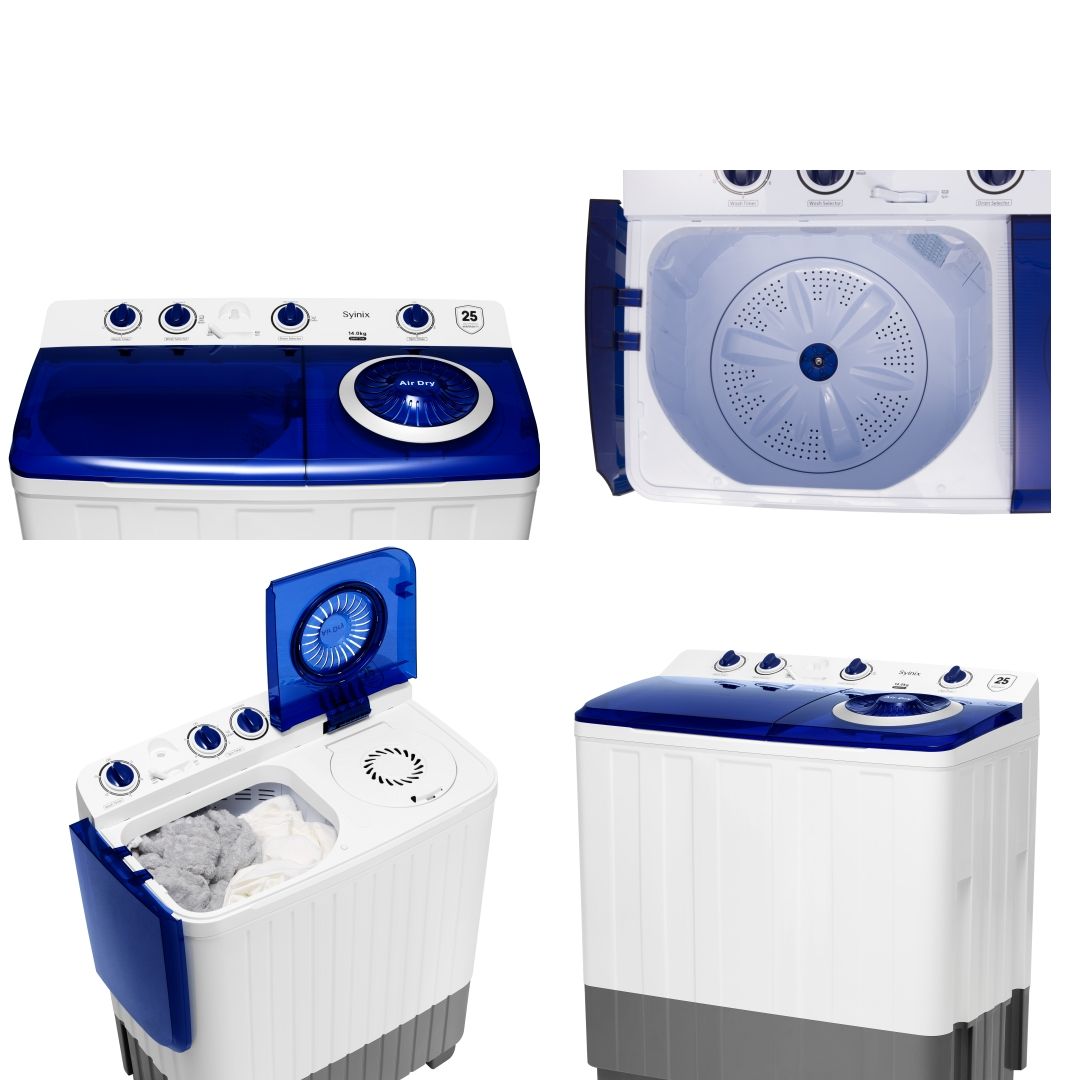 [Special OFFER] SYINIX 10kg Semi Automatic Twin Tub Washing Machine