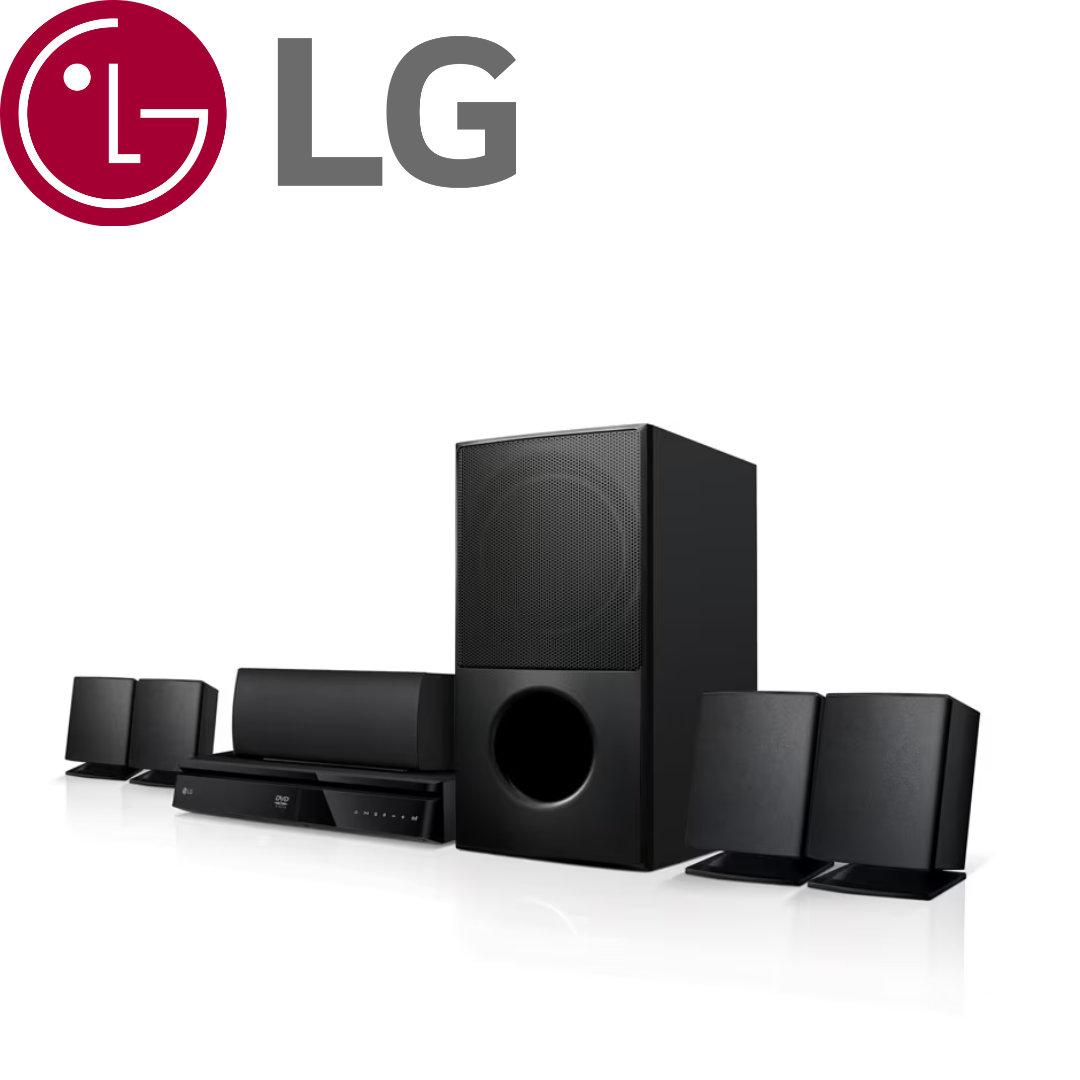 LG 1000W HOMETHEATRE, BASS BLAST, BLUETOOTH FM LHD627