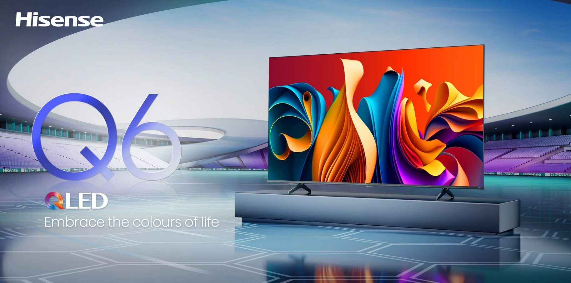 Hisense 55 Inch QLED 4K Smart TV – HDR, Dolby Vision, Netflix Ready+FREE TILT WALL BRACKET+TV POWER GUARD