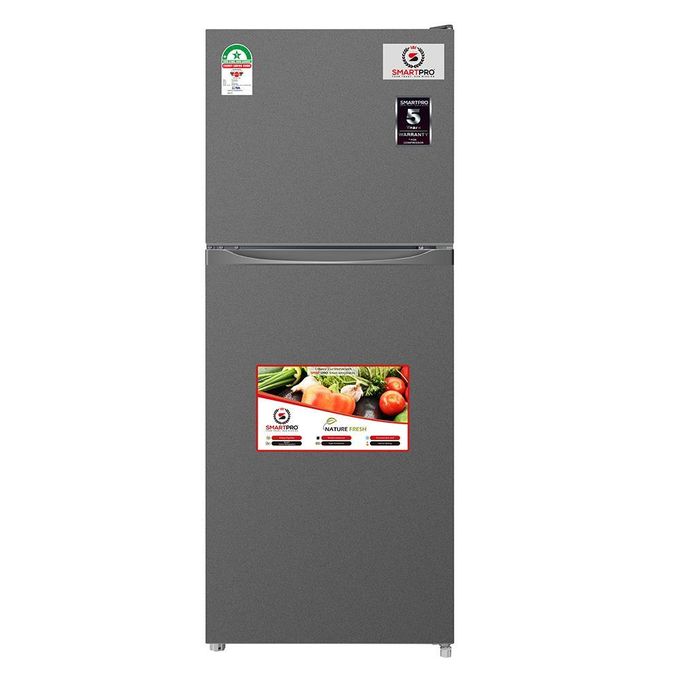 Smart Pro SFR-150DT-I Top-Mounted Defrost Fridge - 118L - Inox (1YR WRTY)
