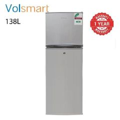 TODAYS OFFER!!! VOLSMART 138L FRIDGE  DOUBLE DOOR REFRIGERATOR(1YR WRTY)