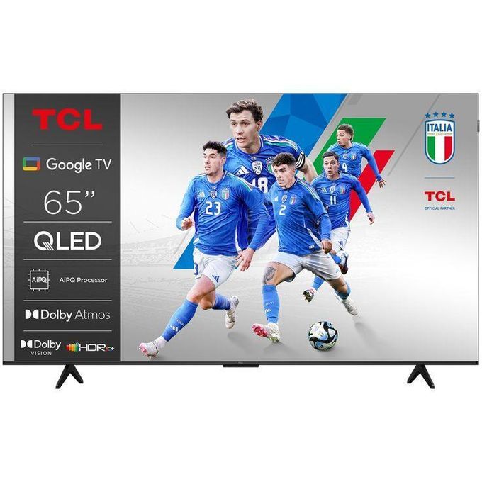 TCL 65T6C 65 Inch QLED 4K UHD Smart Google TV – Cinematic Dolby Vision HDR, Immersive Dolby Atmos Audio+FREE TILT WALL BRACKET +TV GUARD+1YR WRTY
