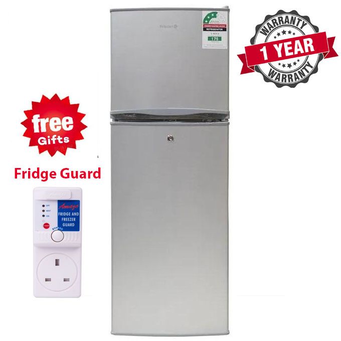 VOLSMART 138L Fridge Freezer Energy Saving Double Doors Refrigerator VL-BCD138+1YR WARRANTY