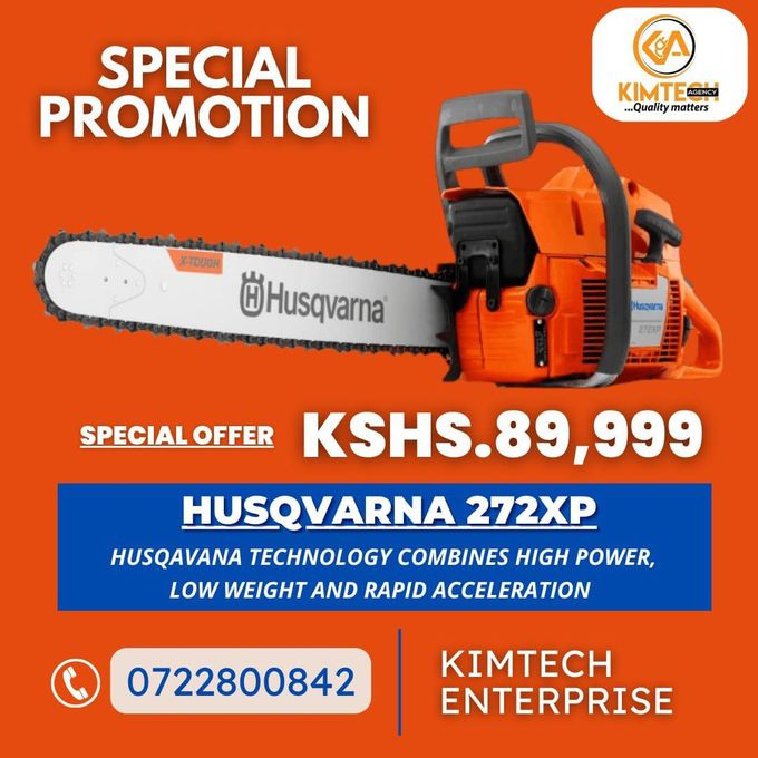 Husqvarna Commercial Power Chain Saw 272XP Chain Saw