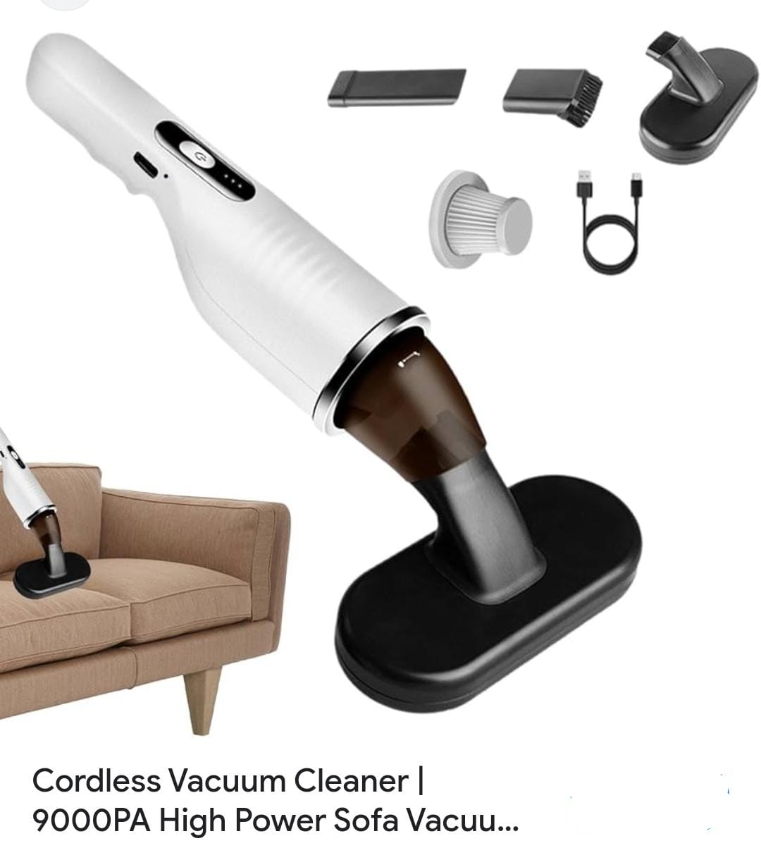 High preasure(9000pa)Gi-828 car vaccume cleaner dust and mite remover with 3  nozzle 2pcs