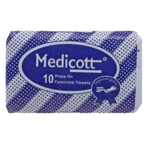 Medicott Press Sanitary Towels/Maternity Pads A PACK OF 10After delivery, you need 2-6 weeks after delivery or sometimes longer, hence why maternity pads will become a lifesaver.
Ultra absorbent and w