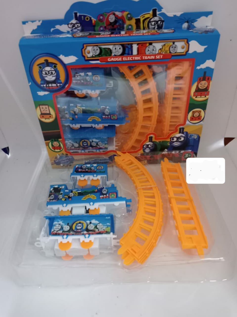 (UNCOVER THE HIDDEN GEMS )on the newand elegant Gauge electric train toy. Made of PCV that is a strong material making it to last long . Also impacts imagination and critical thinking for your child