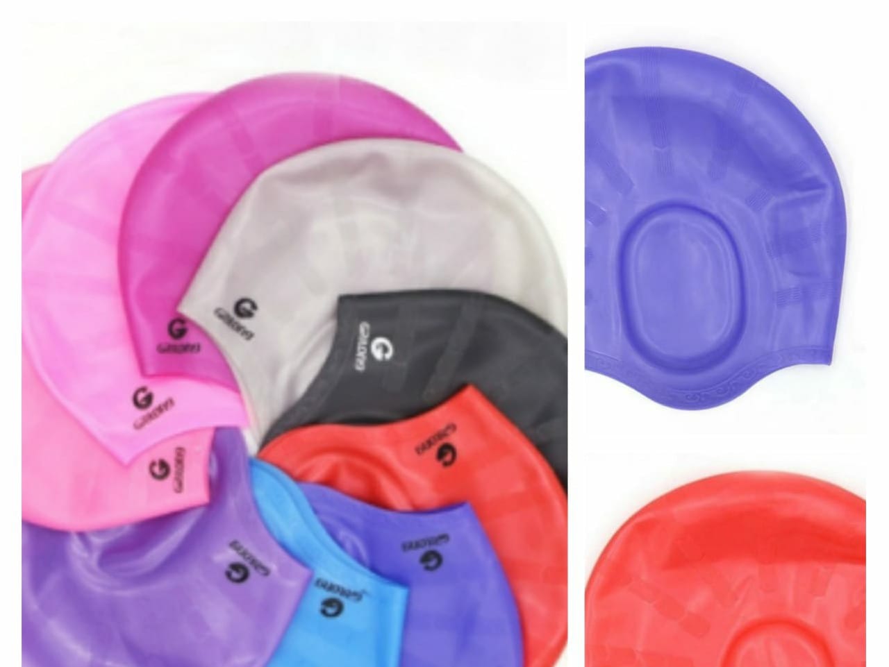 (Have the best) on these Lavish swim caps. They are waterproof resistant he ce keeps your hair dry even in swimming activities.