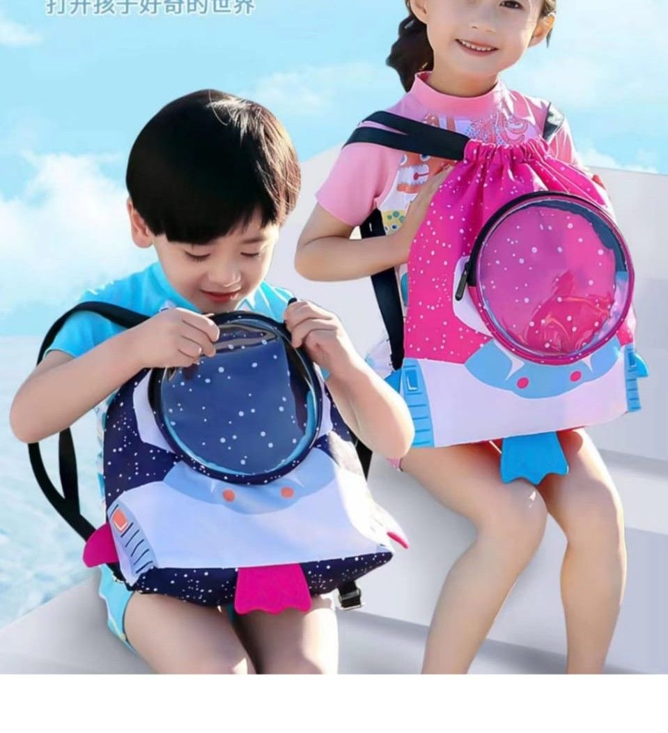🥰 DISCOVER THE BEST DEALS 🥳😍 on Waterproof Backpack Children Swimming Bag Dark Blue.Crafted from high-quality fabrics, this swimming bag is not only waterproof but also wear-resistant and resistant