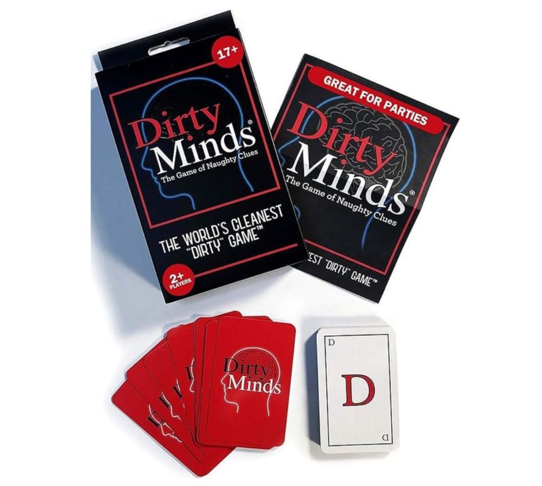 🔥Unleash your wild side with Dirty Minds Card Game – the game that sounds naughty but is oh-so-clean! 😂 Test your wit, twist your brain, and see who can keep a straight face. Perfect for parties, ga