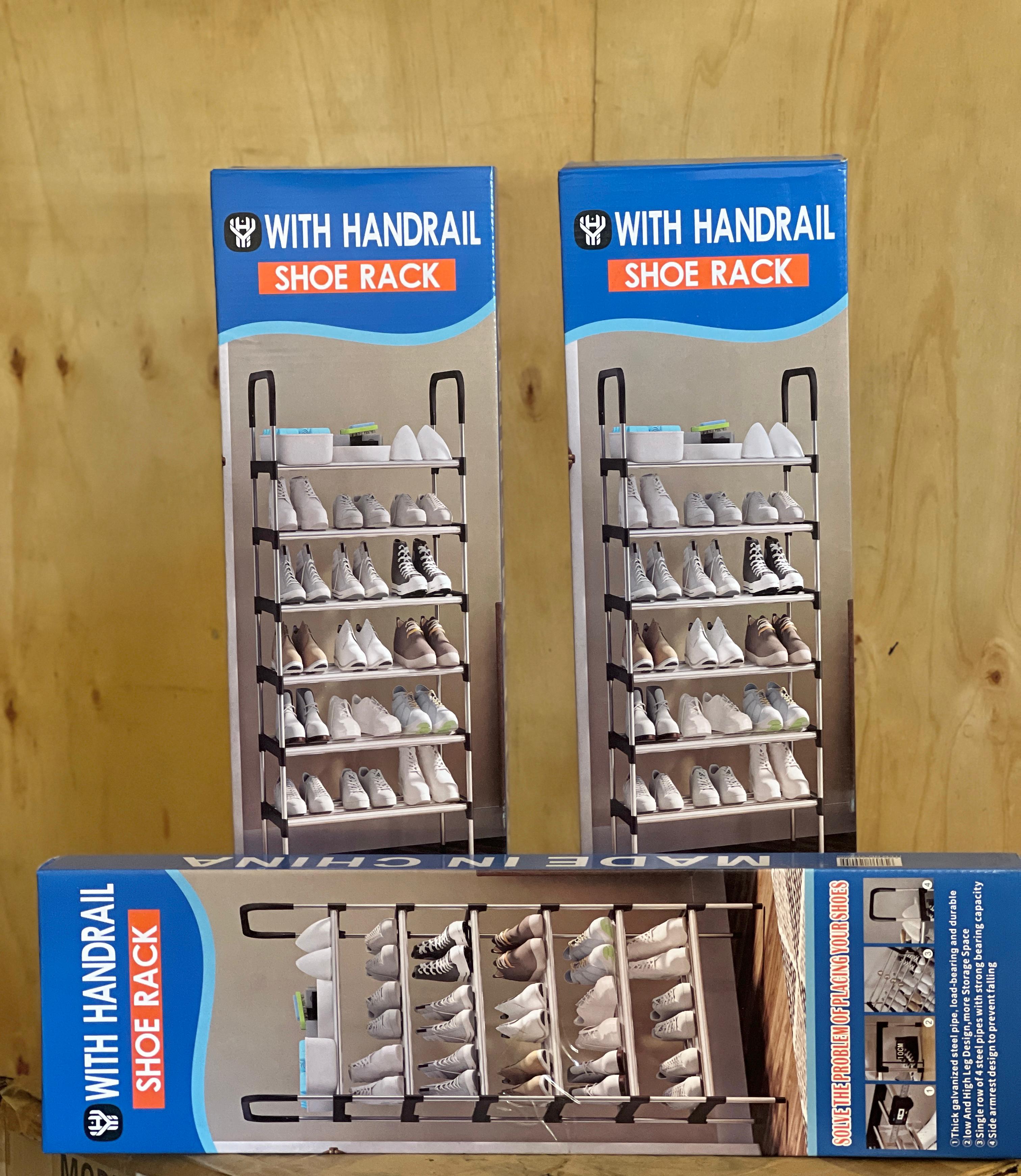 VExecutive Adjustable Portable 8-Layer Shoe Rack – Keep your footwear organized in style! With 8 spacious tiers, this rack neatly stores all your shoes, from sneakers to heels. Its adjustable and port