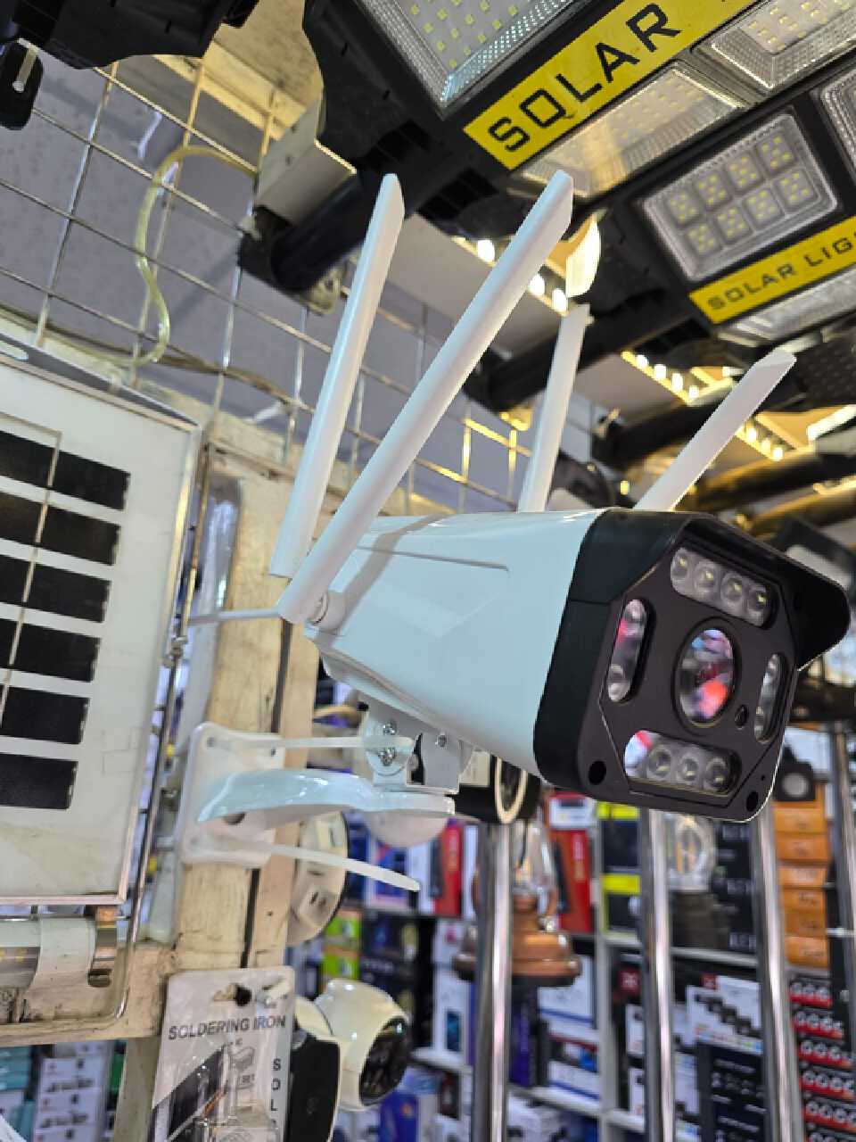 V5873 4G AC Bullet Camera brings crystal-clear surveillance anywhere with lightning-fast 4G connectivity. Sleek, weatherproof, and always on guard — your eyes when you can’t be there!"
