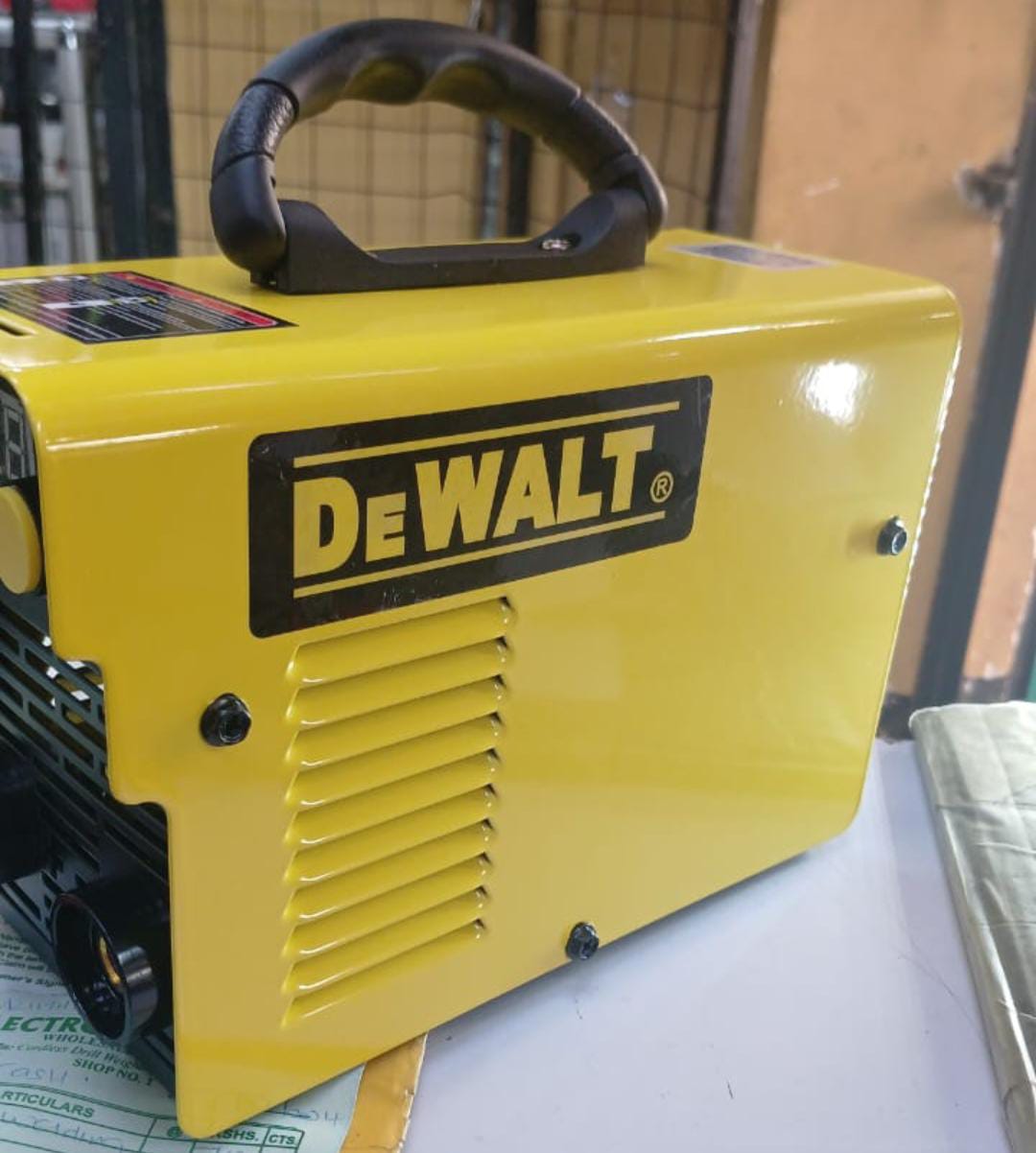Small portable 300Am welding. Powerful welding machine delivers high performance wherever you need it.300 Amps Output: Strong, precise welding for various metals portable & Lightweight: Easy to carry
