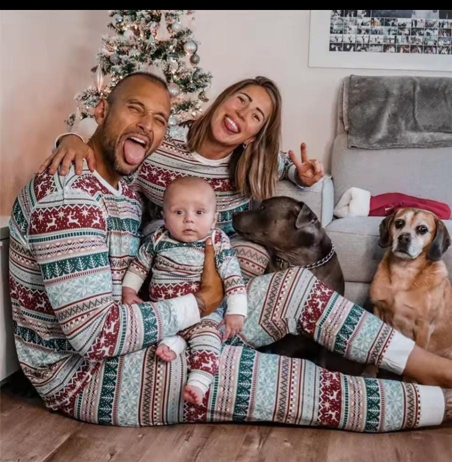 Family Matching Christmas Pajama Sets 🎅
Celebrate the magic of the holidays in style and comfort. Because Christmas ibetter when you match! ❤️Made from premium cotton blend for ultimate comfort