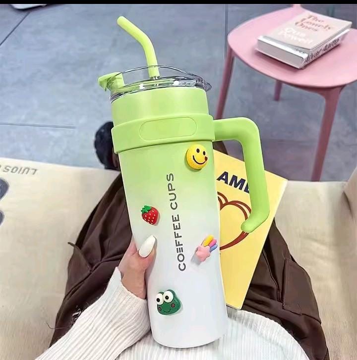 STANLEY MUG – Sip in Style & Comfort!
Upgrade your drink experience with this 1.2L stainless steel Stanley Mug, designed to keep your beverages hot or cold for hours. Featuring a large capacity, a com