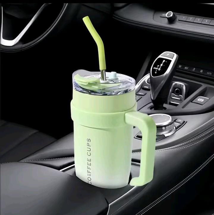 STANLEY MUG – Sip in Style & Comfort!
Upgrade your drink experience with this 1.2L stainless steel Stanley Mug, designed to keep your beverages hot or cold for hours. Featuring a large capacity, a com