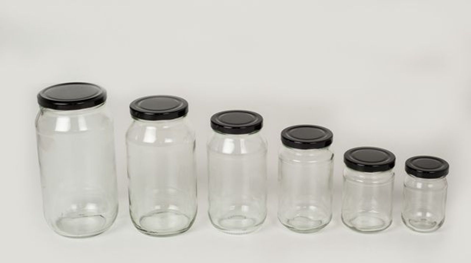 Multipurpose Food Honey Jam Spice Storage Glass Jars Containers - 330g/ml