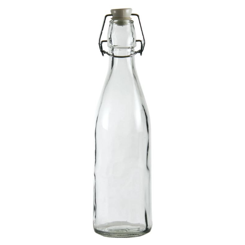 Air Tight Swing Top Clip Beverage Glass Bottles